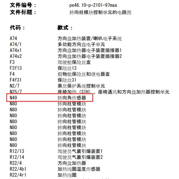 2010年奔驰ML350 ABS，通讯及转向角电路图