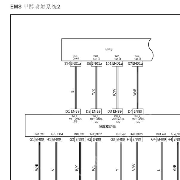 2022年吉利帝豪 JLC-4M18H发动机电路图
