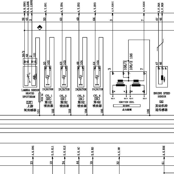 LJ465Q-2AE发动机电路图