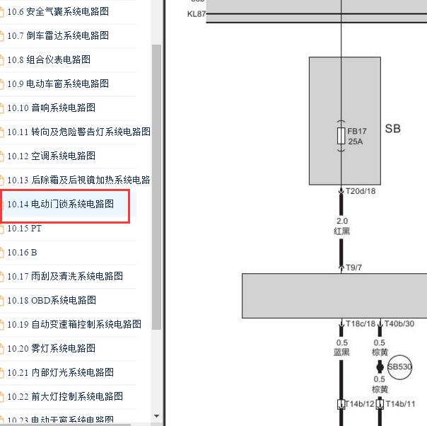 2015-2016年北汽绅宝X25 BCM电路图
