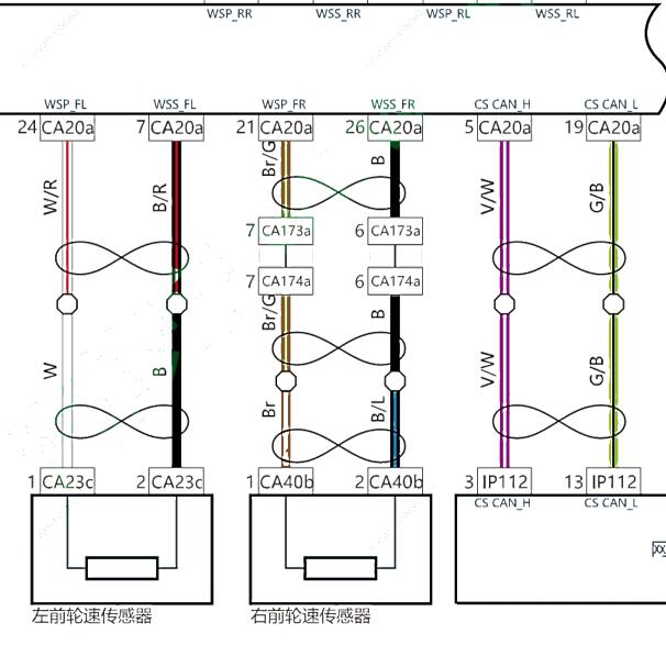 2022年吉利帝豪L ABS电路图