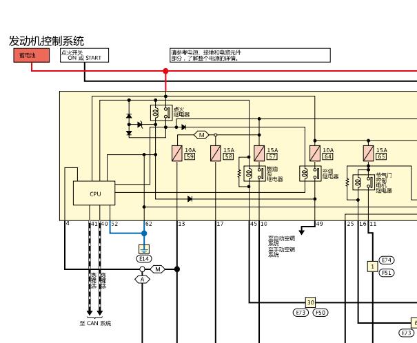 2020年郑州日产纳瓦拉发动机和车身电路图