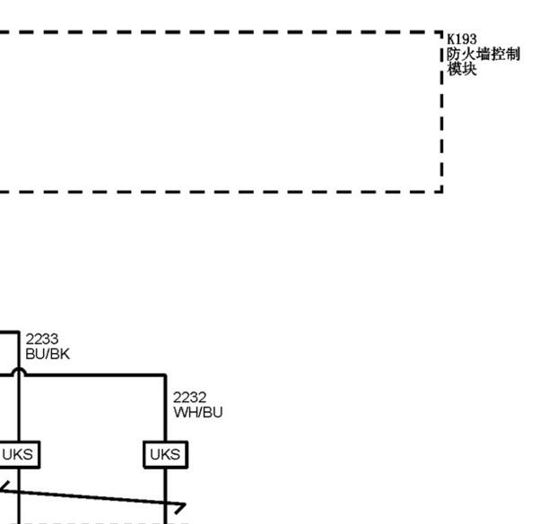 2018年别克GL8防火墙电路图