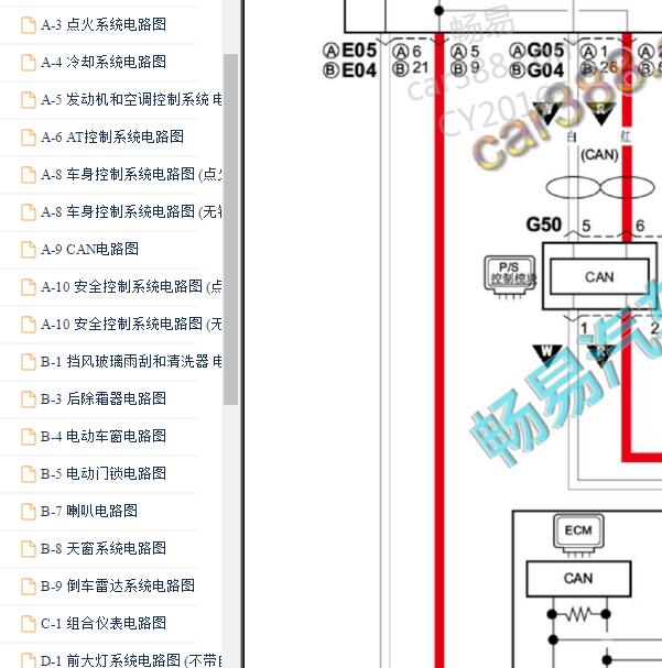 2015-2018年铃木启悦 CAN电路图