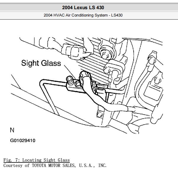 2004年雷克萨斯LS430空调维修手册