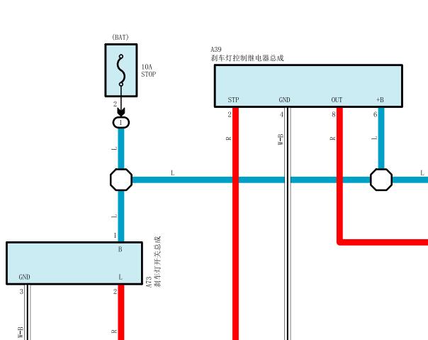 2019年进口丰田酷路泽仪表，ABS和车身相关电路图