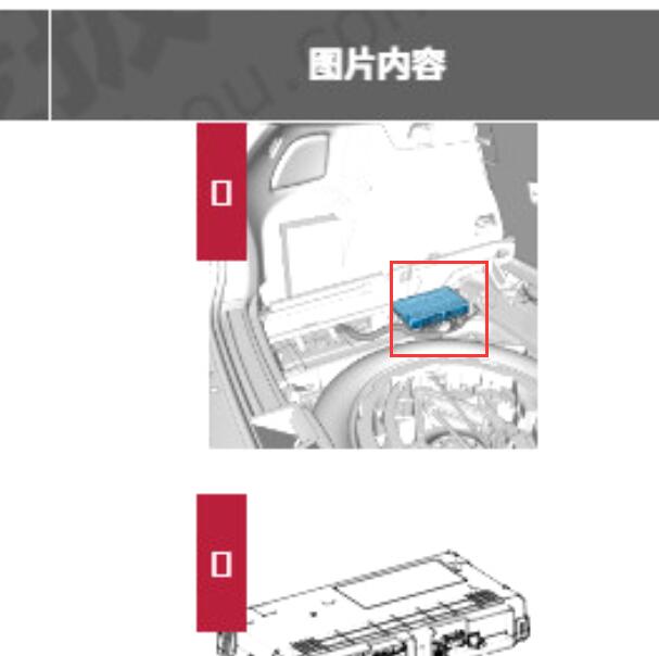 2019年沃尔沃XC40 VCM模块位置
