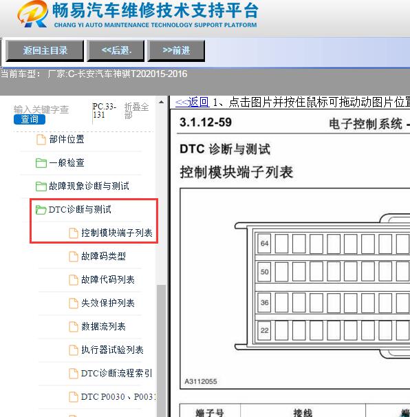 2015年长安神骐T20  DAM13R发动机针脚