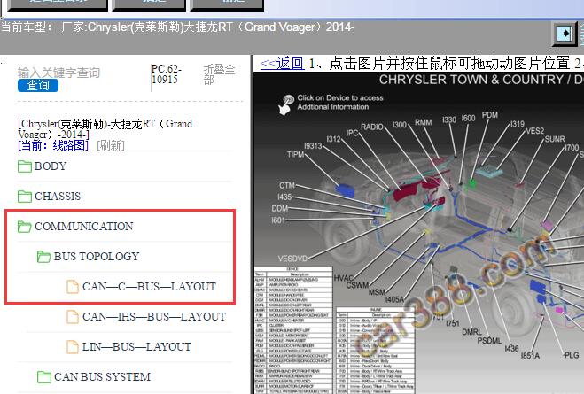 14年大捷龙全车CAN节点位置图