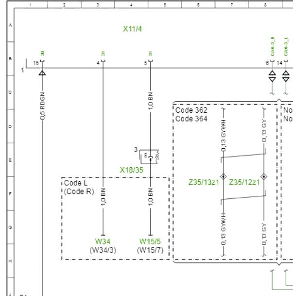 2022年奔驰C260网络通讯电路图