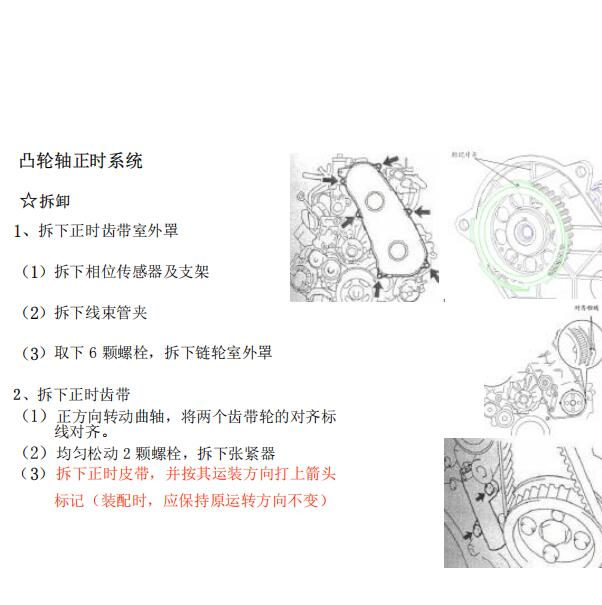 2007年日产锐骐ZD25发动机正时维修手册