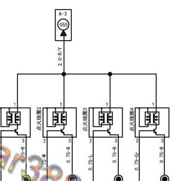 2015-2017年江淮瑞风M5点火线圈保险
