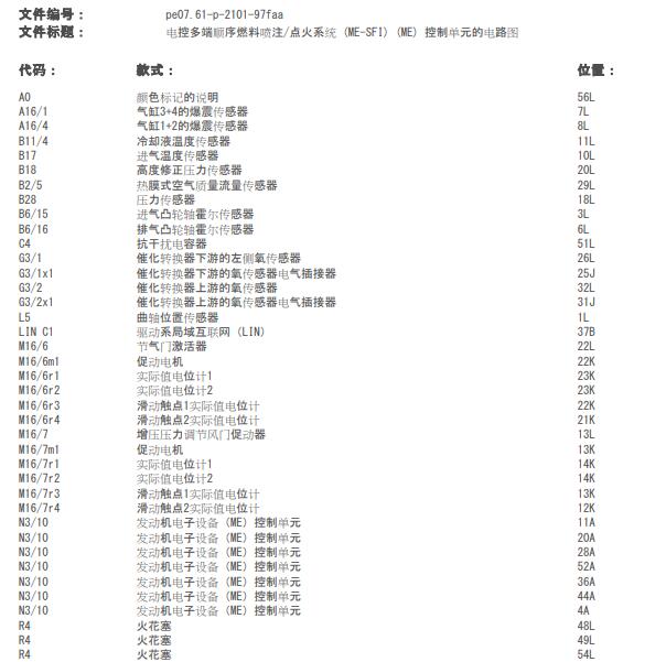 2012年C180 271发动机电路图