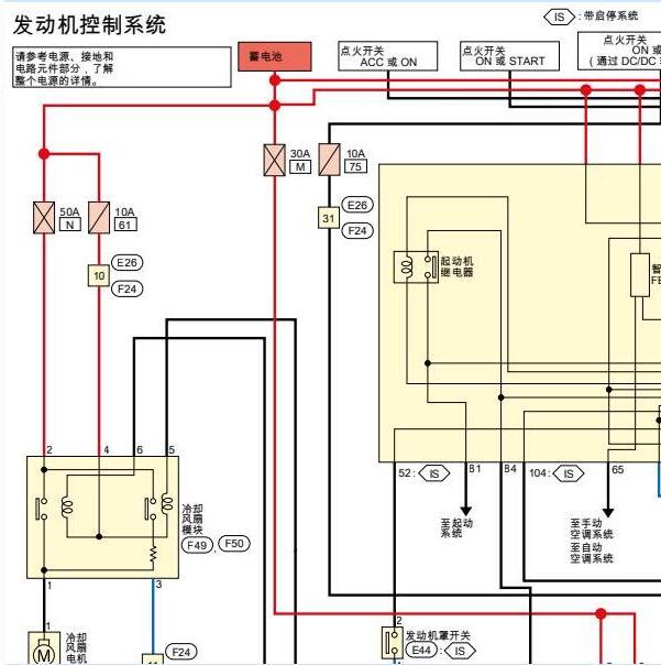 2022年日产轩逸发动机电路图和针脚定义