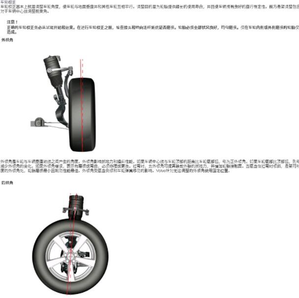 2021沃尔沃S60 四轮定位