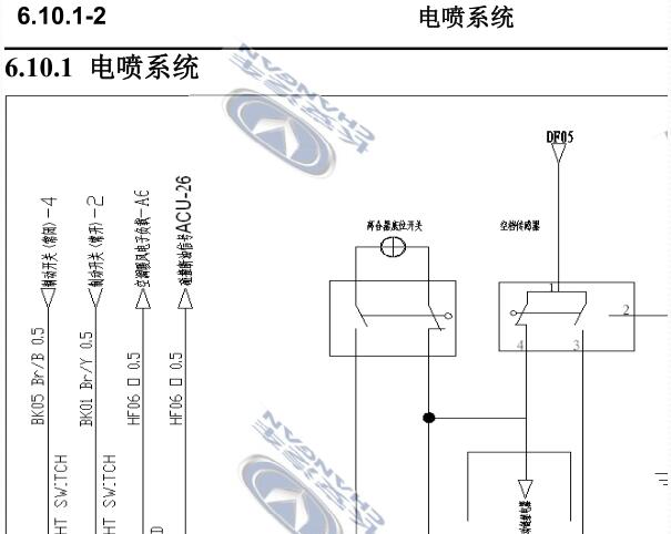 2015年长安CS35发动机电路图