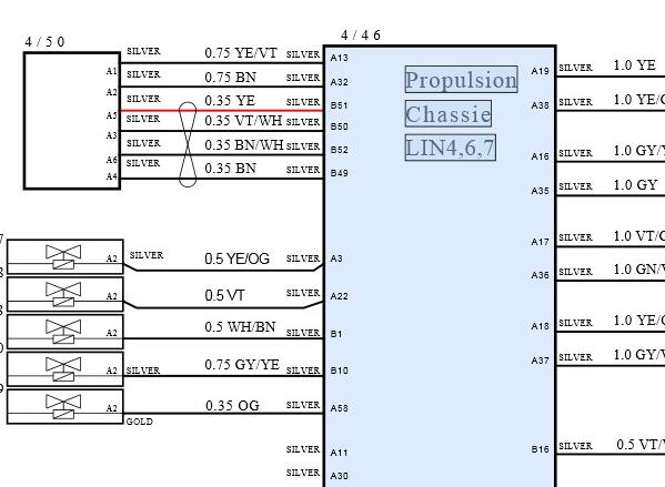 2023年沃尔沃XC60发动机网络通讯电路图和保险丝资料