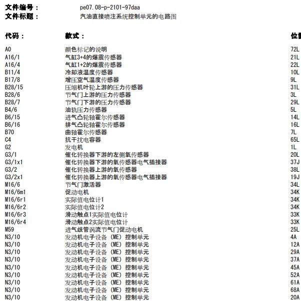 2010年奔驰E200冷却系统电路图