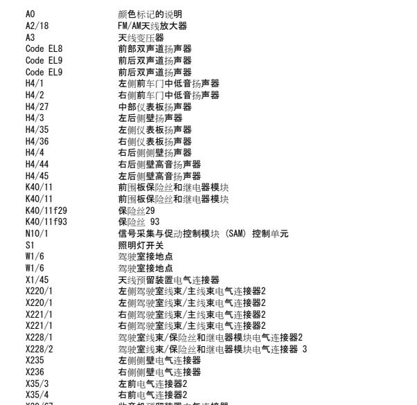 2023年奔驰威霆音响电路图