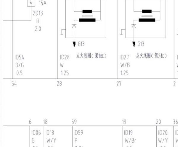 2021年江淮瑞风M3LJ4A18Q6发动机电路图