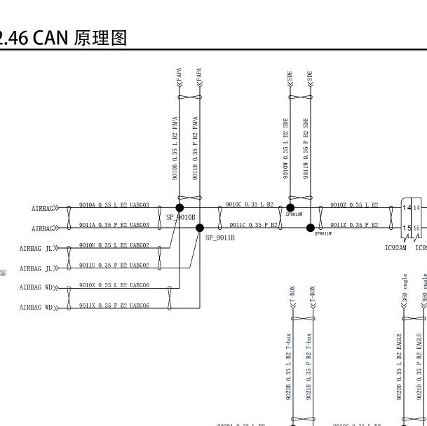 2021年东风风神奕炫MAX CAN电路图
