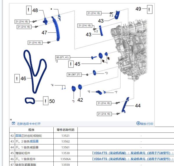 2022年丰田坦途V35A发动机正时
