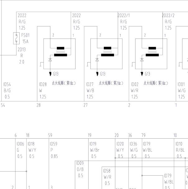 2019年江淮瑞风M3 LJ4A18Q6发动机电路图