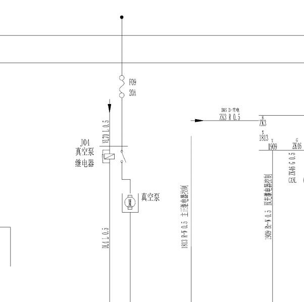 楚风恒天真空泵电路图