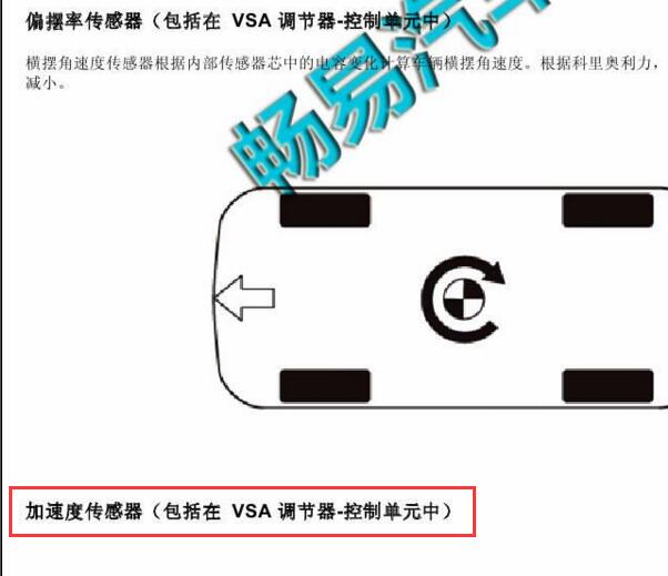 2016-2018年本田雅阁混动版纵向加速度传感器资料