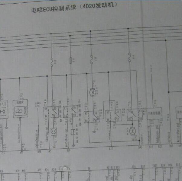2013年长城哈弗H6发动机电路图