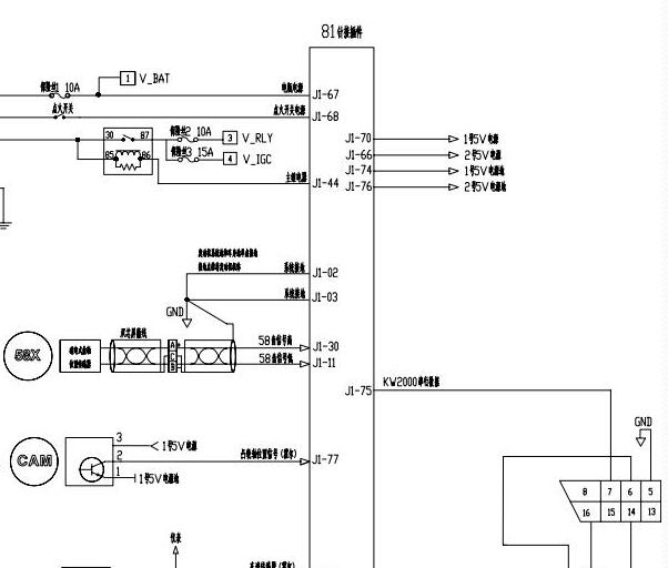 德尔福MT22.1电脑电路图