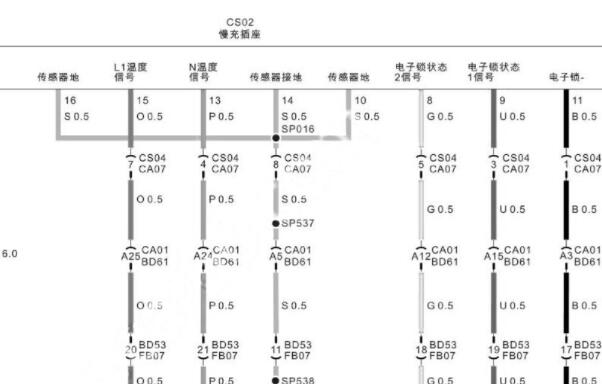 2022年广汽埃安AION S充电和循环泵电路图