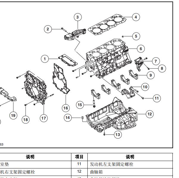江铃宝典JX4D30系列发动机维修手册资料