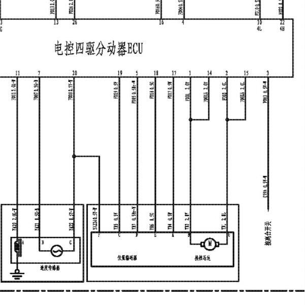 2013年长丰猎豹黑金刚四驱电路图