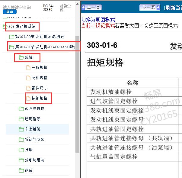 2019年江铃域虎7发动机扭矩