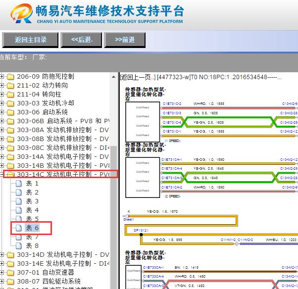 2017年路虎揽胜发动机氧传感器电路图