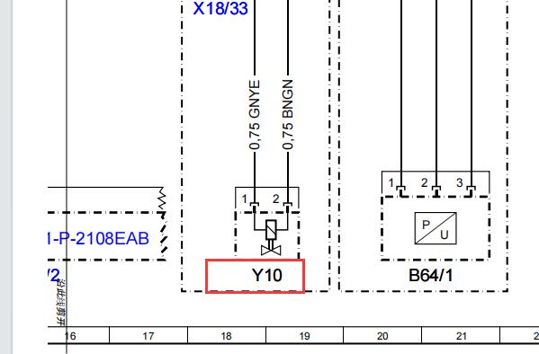2012年奔驰E260车速感应方向机电磁阀电路图