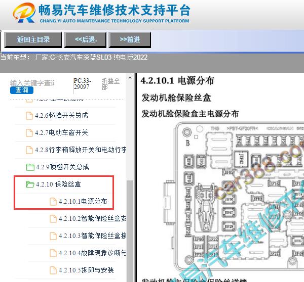 2022年深蓝SL03保险丝位置