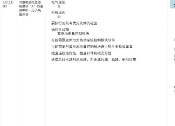 2020年路虎揽胜极光U0111故障码诊断和部件位置