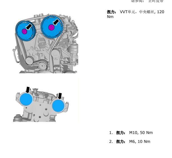 2012年沃尔沃V60发动机曲轴皮带扭矩