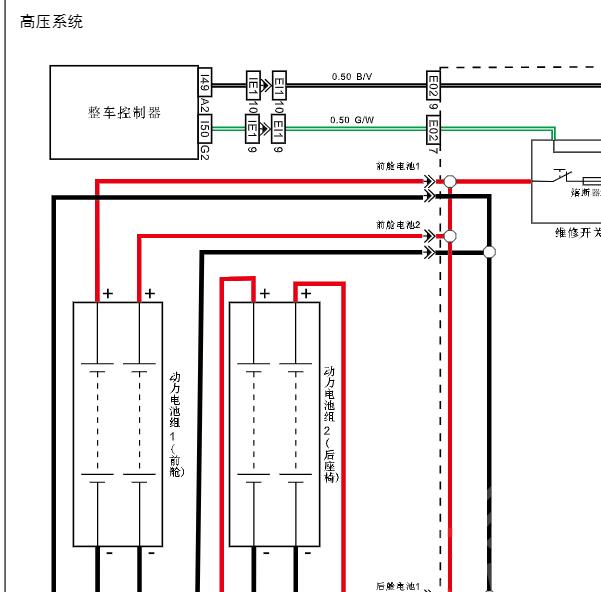 2018年力帆 330EV高压电路图