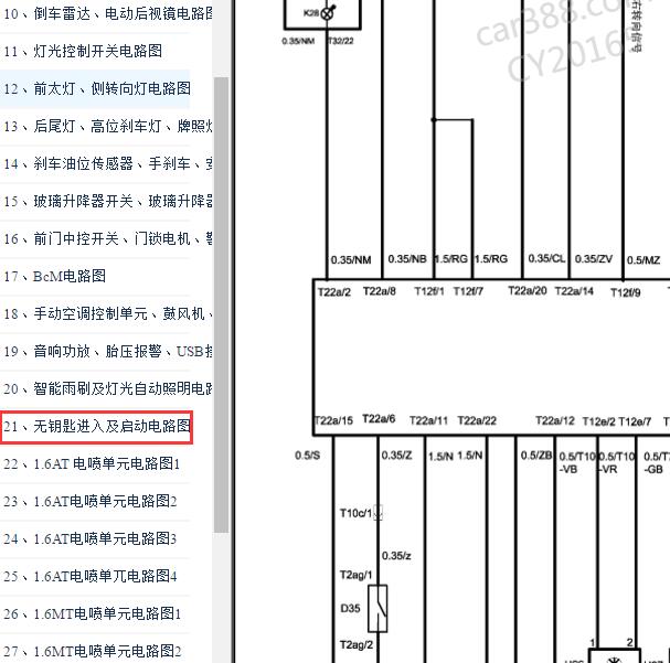 2009-2011年中华骏捷FSV PEPS电路图