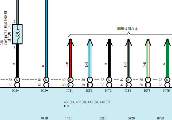 2009年丰田酷路泽发动机电路图