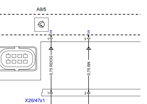 2022年奔驰CLA45压缩机电路图资料