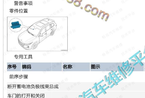 2020年理想ONE自动驾驶和安全气囊模块位置