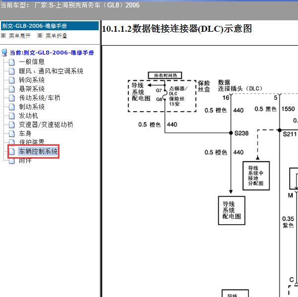 2006年上海别克-商务车（GL8）通信电路图