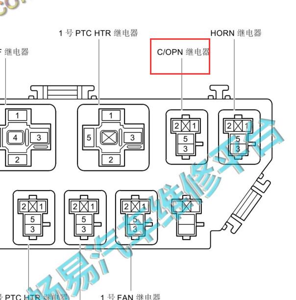 2022年丰田卡罗拉油泵继电器位置