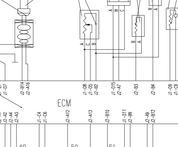东风小康EQ465发动机电路图资料