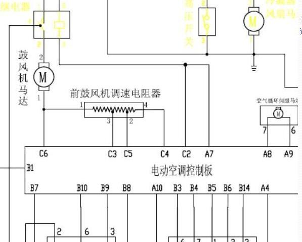 金杯阁瑞斯空调电路图资料
