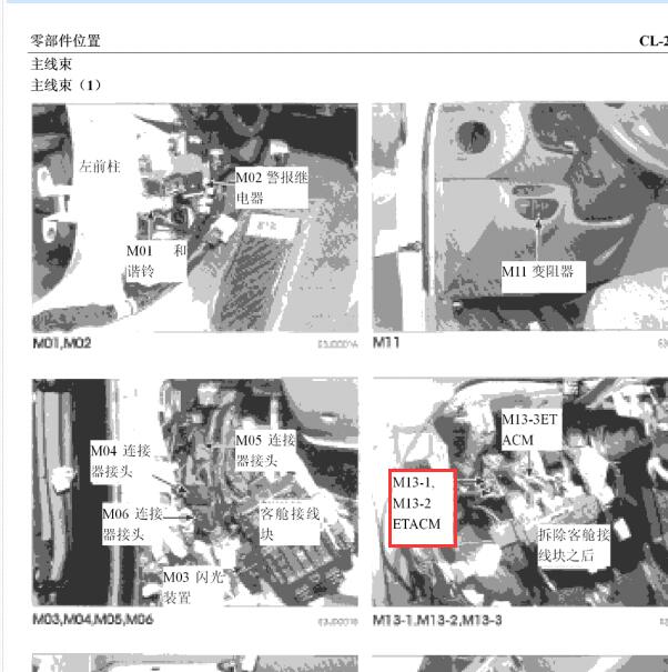 2011年华泰圣达菲防盗模块位置